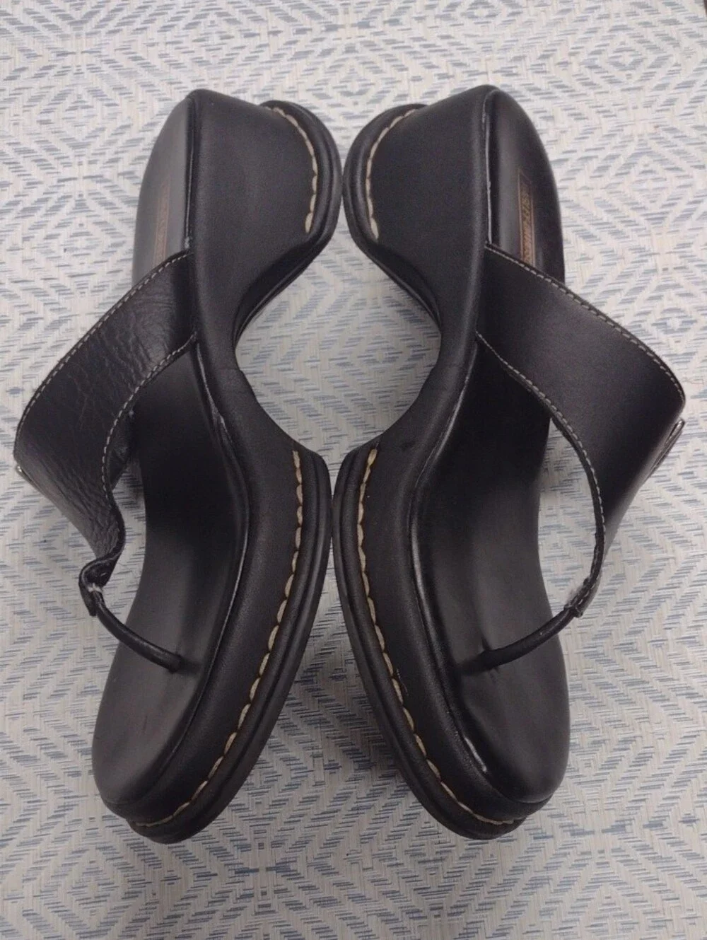 Harley-Davidson leather toe